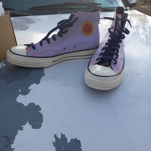 Purple dinosor convers size 11.5